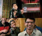 omi vaidya memes, memes, plain memes, omi vaidya plain meme, hindi memes - Manmohan laughing at Chatur's speech